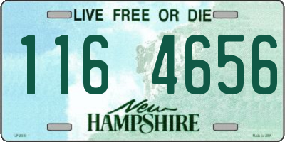 NH license plate 1164656