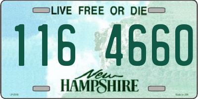 NH license plate 1164660