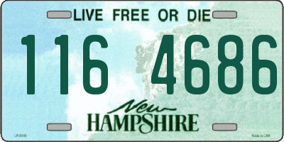 NH license plate 1164686