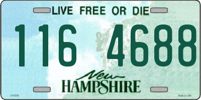 NH license plate 1164688