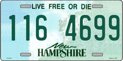 NH license plate 1164699