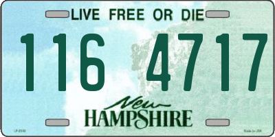 NH license plate 1164717