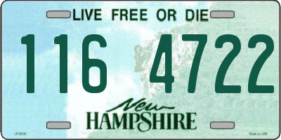 NH license plate 1164722