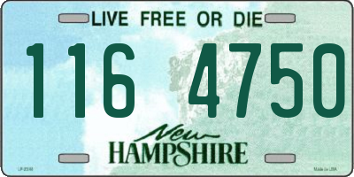 NH license plate 1164750