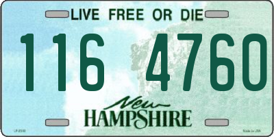 NH license plate 1164760