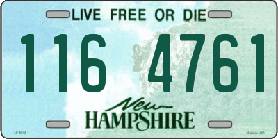 NH license plate 1164761