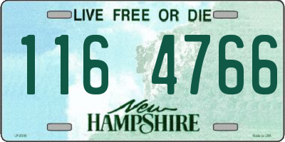 NH license plate 1164766