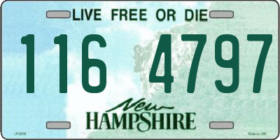 NH license plate 1164797
