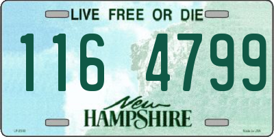 NH license plate 1164799