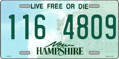 NH license plate 1164809
