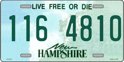 NH license plate 1164810