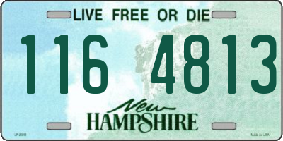NH license plate 1164813