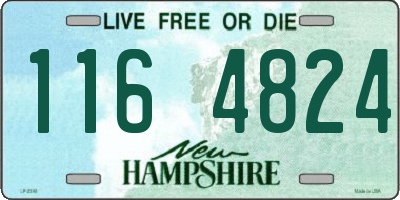 NH license plate 1164824