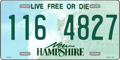 NH license plate 1164827