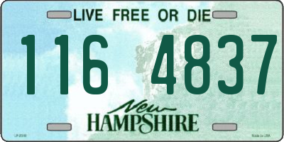 NH license plate 1164837