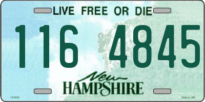 NH license plate 1164845