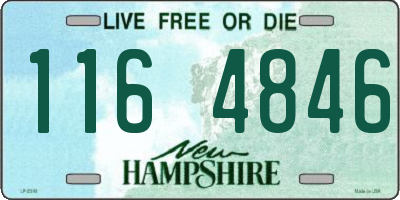 NH license plate 1164846