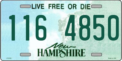 NH license plate 1164850