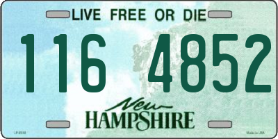 NH license plate 1164852