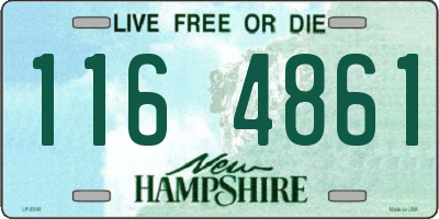 NH license plate 1164861