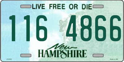 NH license plate 1164866