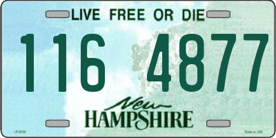 NH license plate 1164877