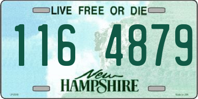 NH license plate 1164879