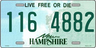 NH license plate 1164882