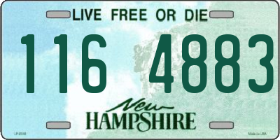 NH license plate 1164883
