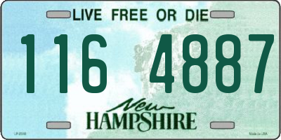 NH license plate 1164887