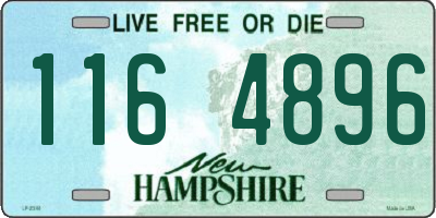 NH license plate 1164896