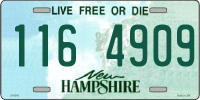 NH license plate 1164909