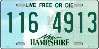 NH license plate 1164913