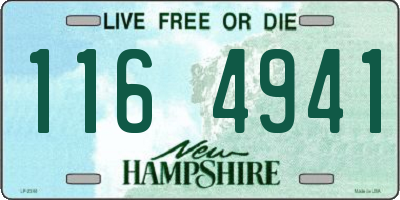NH license plate 1164941