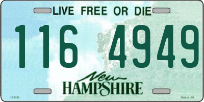 NH license plate 1164949