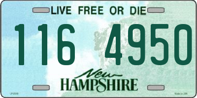 NH license plate 1164950