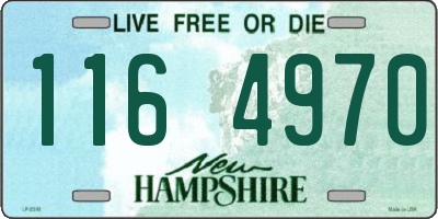 NH license plate 1164970