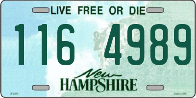 NH license plate 1164989