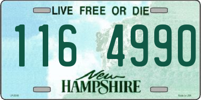 NH license plate 1164990