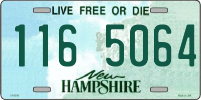NH license plate 1165064