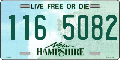 NH license plate 1165082