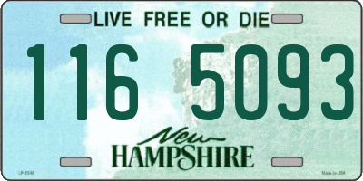 NH license plate 1165093