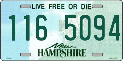 NH license plate 1165094