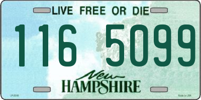 NH license plate 1165099