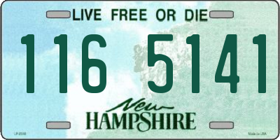 NH license plate 1165141
