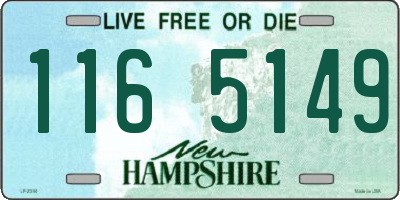 NH license plate 1165149