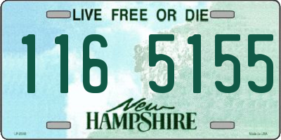NH license plate 1165155