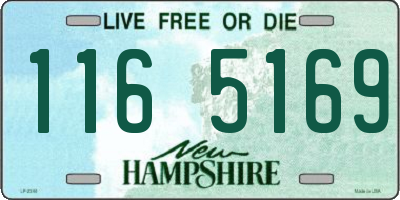 NH license plate 1165169