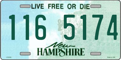 NH license plate 1165174