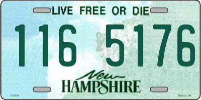 NH license plate 1165176